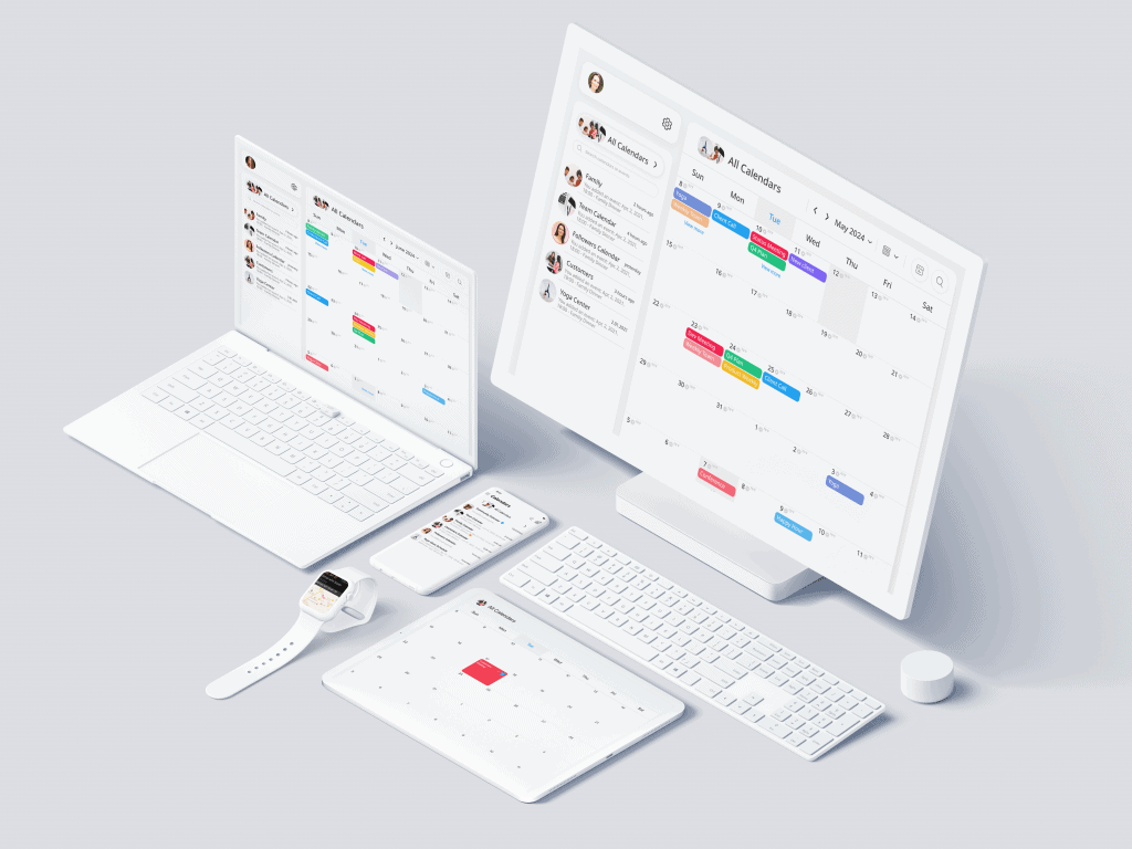 GroupCal cross platform support for devices