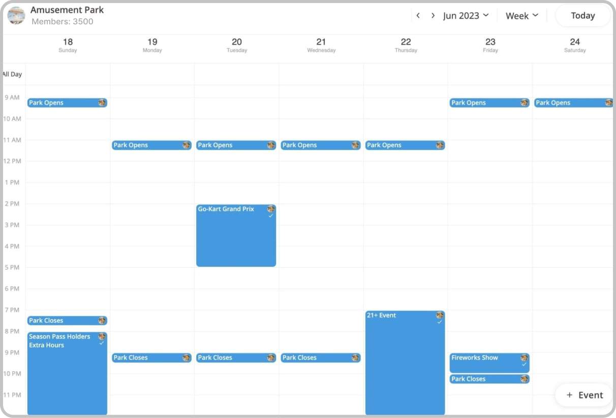 Website calendar Share your schedule online with GroupCal