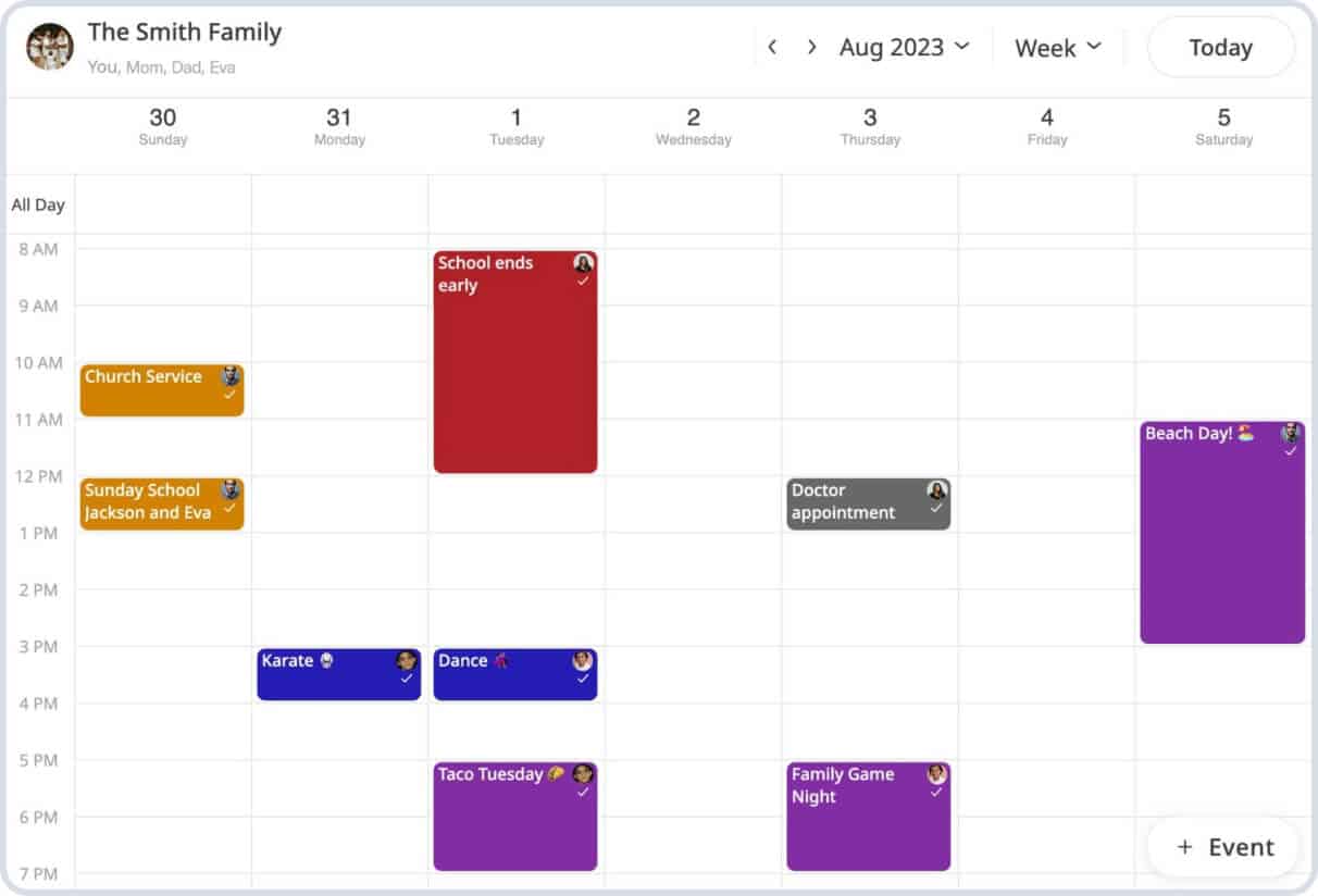 Manage Your Family Schedule with 3 Tips from GroupCal