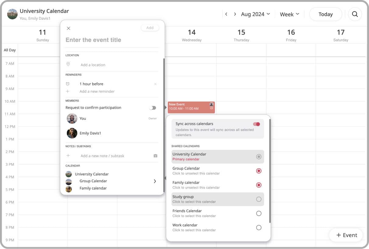 Guide to Syncing Events Across Calendars